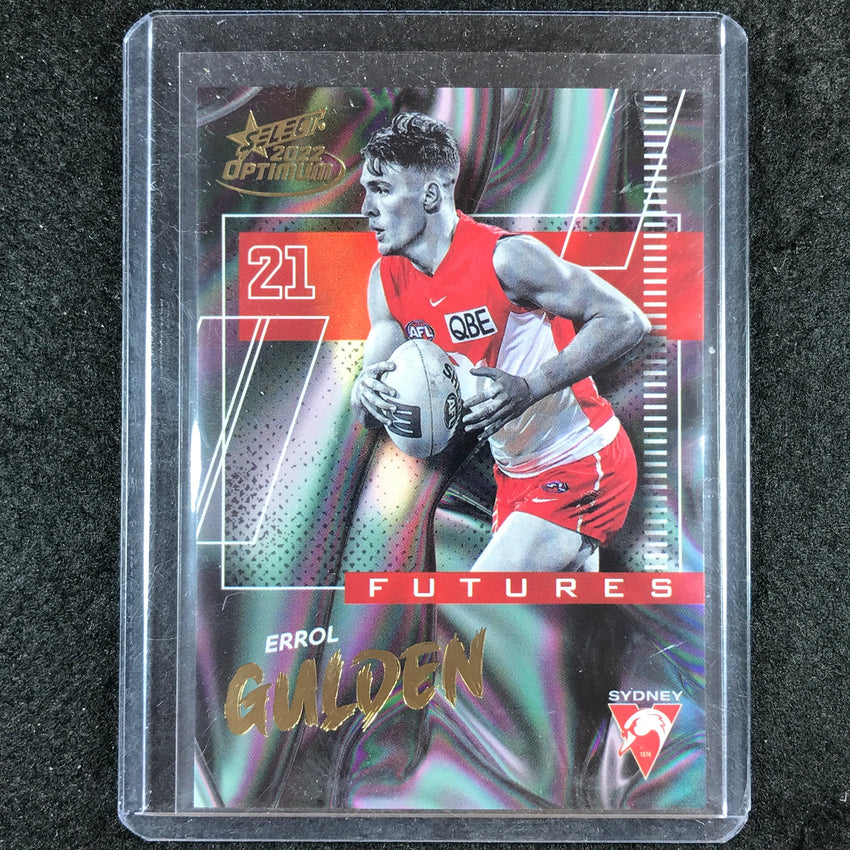 2022 Select AFL Optimum ERROL GULDEN Futures 57/95 #F77
