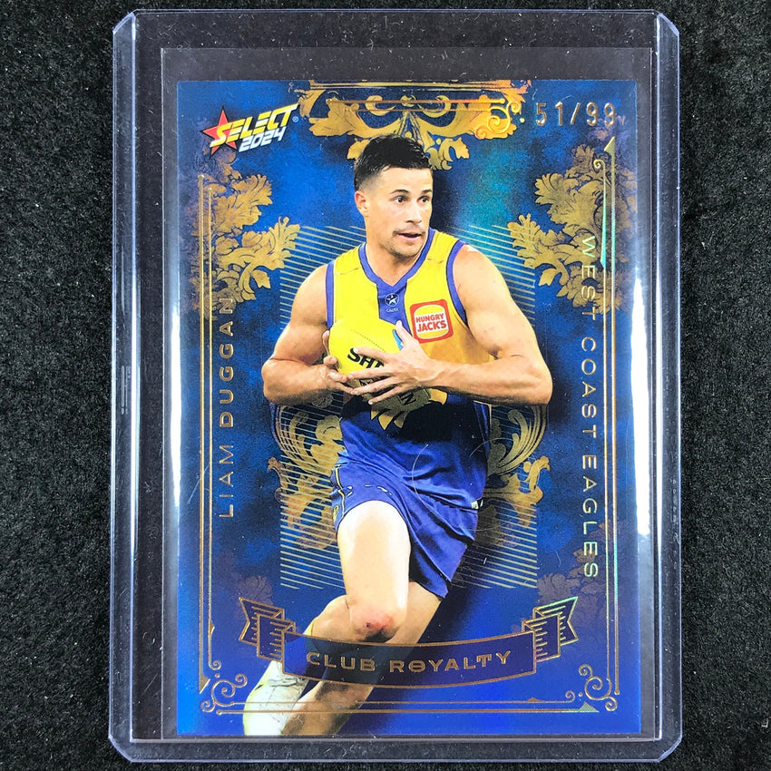 2024 Select AFL Footy Stars LIAM DUGGAN Club Royalty 51/99 #CR83