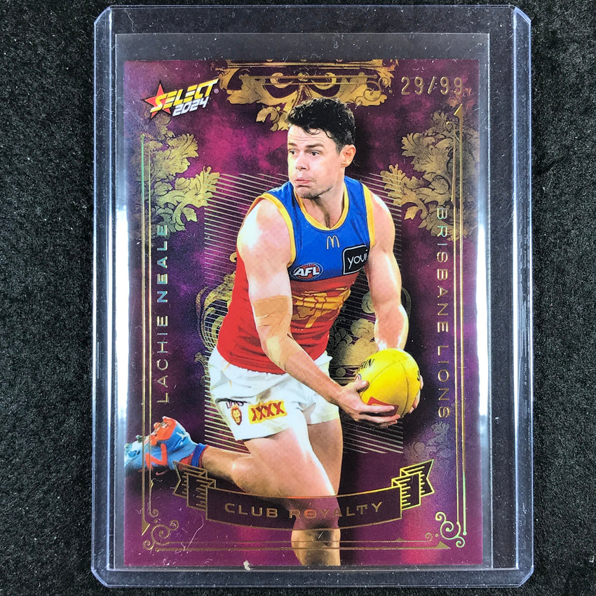 2024 Select AFL Footy Stars LACHIE NEALE Club Royalty 29/99 #CR7