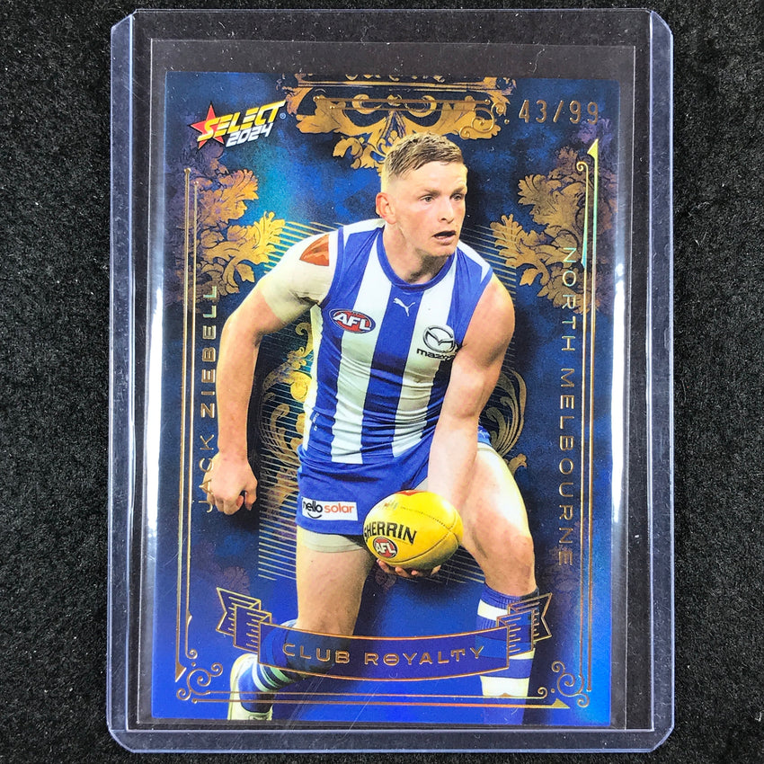 2024 Select AFL Footy Stars JACK ZIEBELL Club Royalty 43/99 #CR60