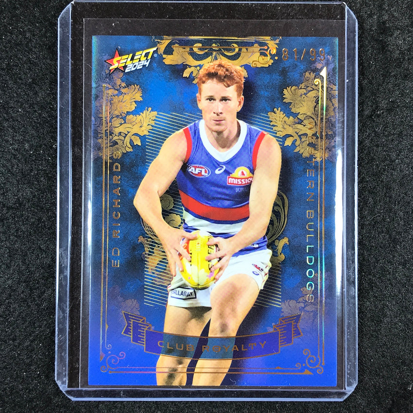 2024 Select AFL Footy Stars ED RICHARDS Club Royalty 81/99 #CR88