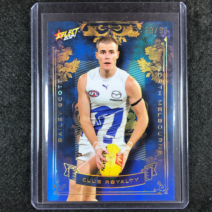 2024 Select AFL Footy Stars BAILEY SCOTT Club Royalty 29/99 #CR58