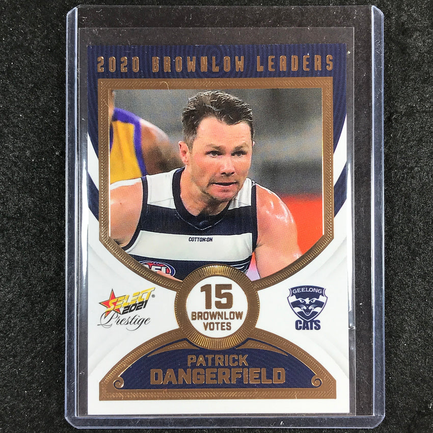 2021 Select AFL Footy Stars PATRICK DANGERFIELD 2020 Brownlow Leaders 067/80 #19