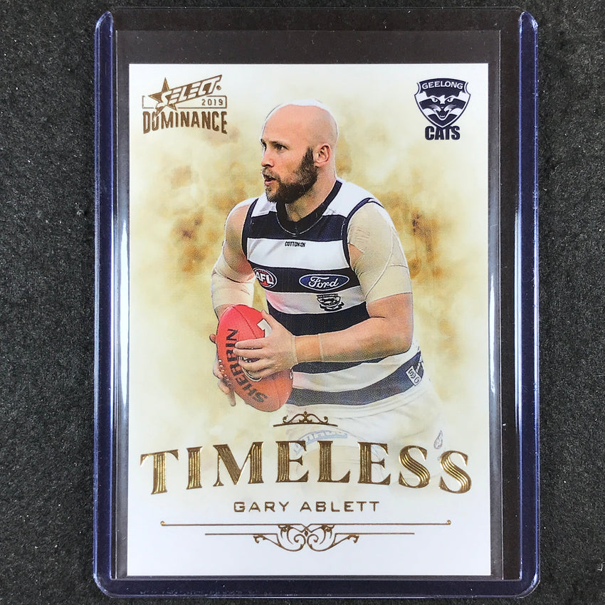 2019 Select AFL Dominance GARY ABLETT JR. Timeless 099/350 #T26