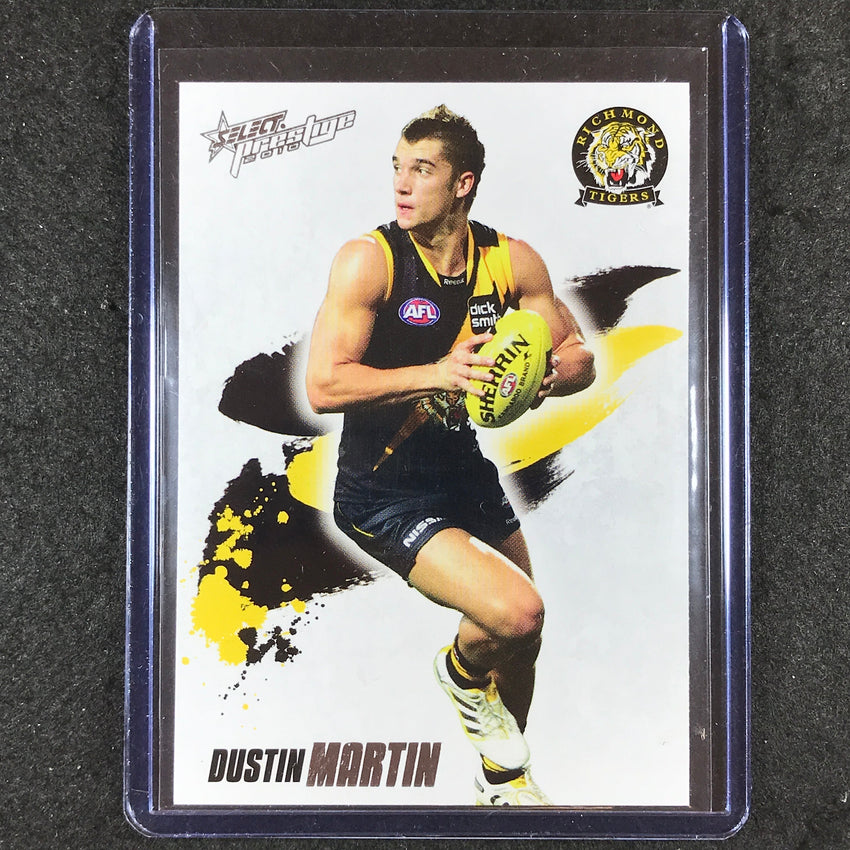 2010 Select AFL Prestige DUSTIN MARTIN Rookie Base #140