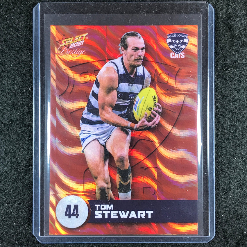 2021 Select AFL Prestige TOM STEWART Red 004/210 #63