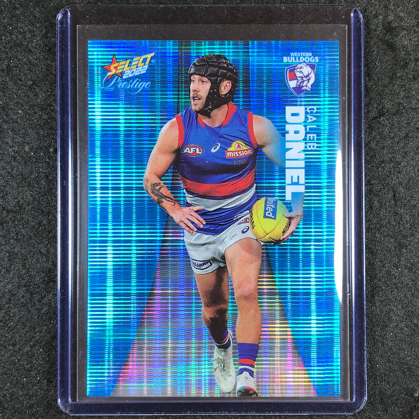 2022 Select AFL Footy Stars Prestige CALEB DANIEL Blue 008/110 #156