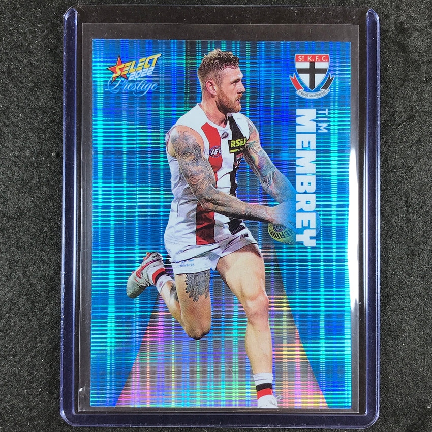 2022 Select AFL Footy Stars Prestige TIM MEMBREY Blue 007/110 #133