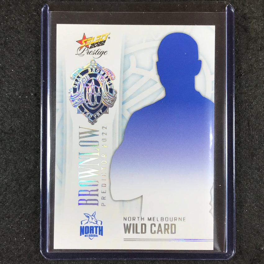 2022 Select AFL Footy Stars Prestige NORTH MELBOURNE Brownlow Platinum 20/60