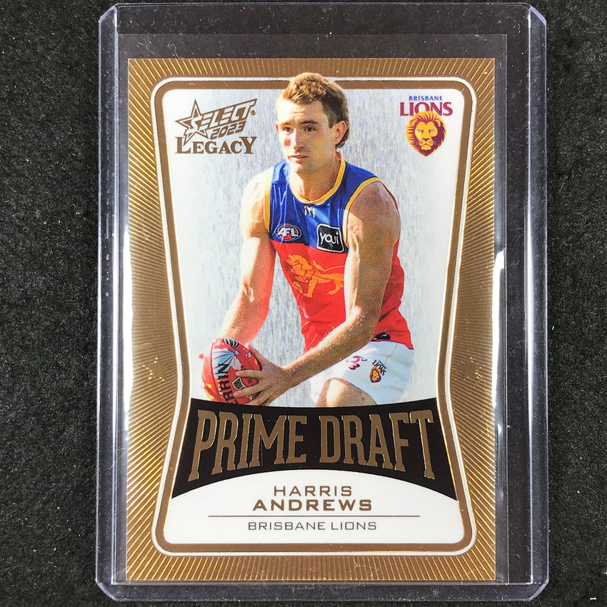 2023 Select AFL Legacy HARRIS ANDREWS Prime Draft 096/100 #PD6