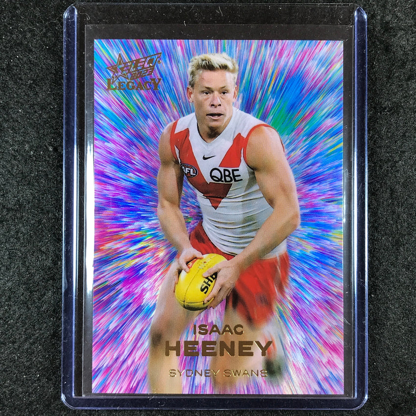 2023 Select AFL Legacy ISAAC HEENEY Vortex 29/60 #V139
