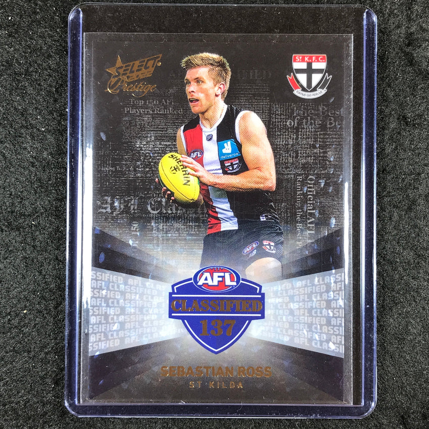 2022 Select AFL Prestige SEBASTIAN ROSS Classified 52/60 #137