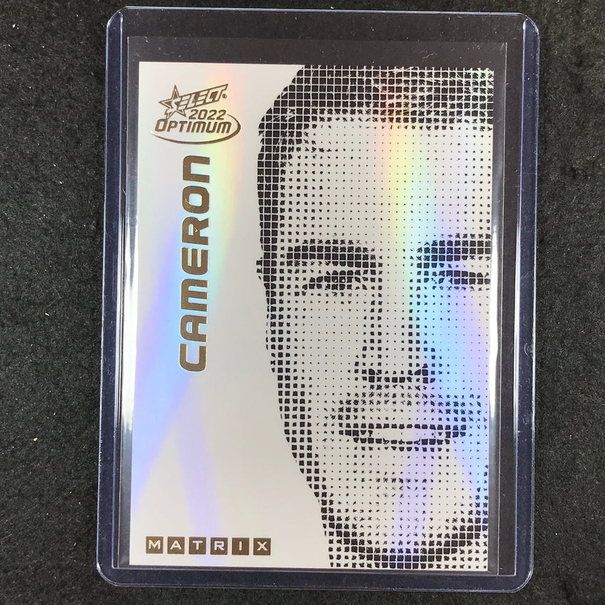 2022 Select AFL Optimum JEREMY CAMERON Matrix 66/80 #37