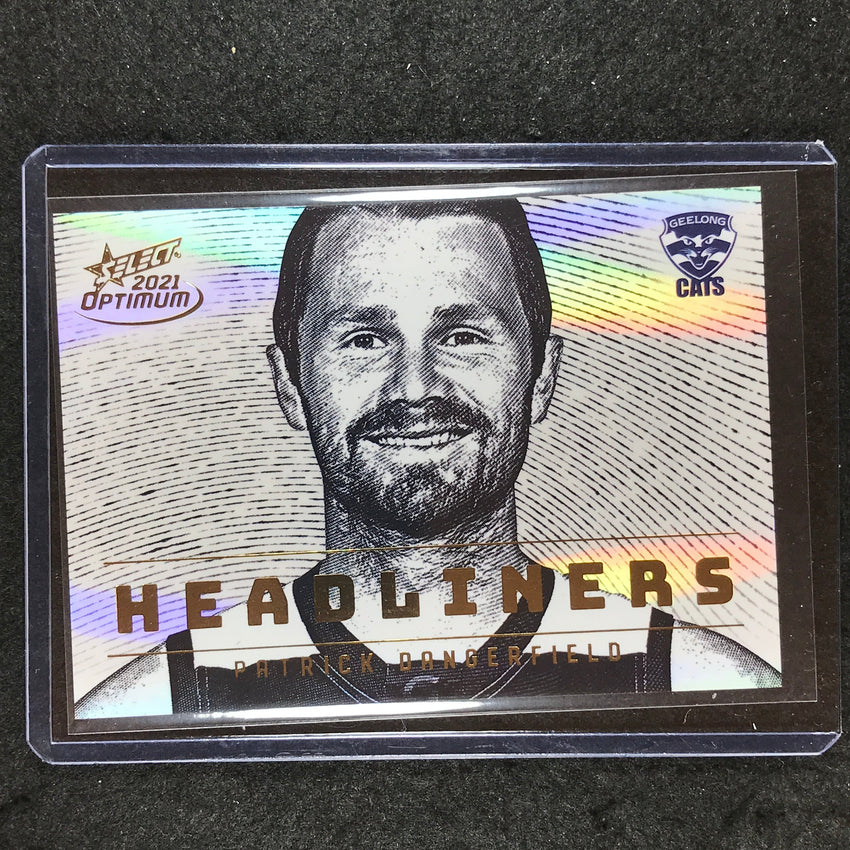 2021 Select AFL Optimum PATRICK DANGERFIELD Headliners 49/95 #32