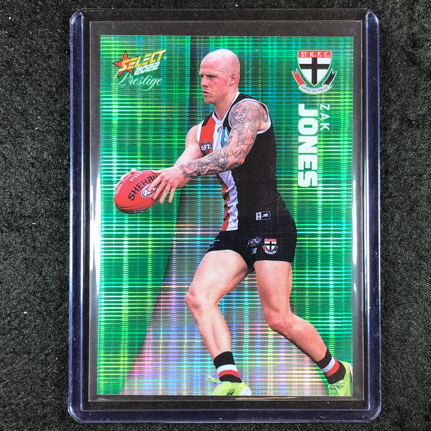 2022 Select AFL Prestige ZAK JONES Green 24/60 #130