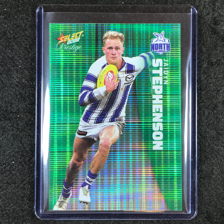 2022 Select AFL Prestige JAIDYN STEPHENSON Green 60/60 #106