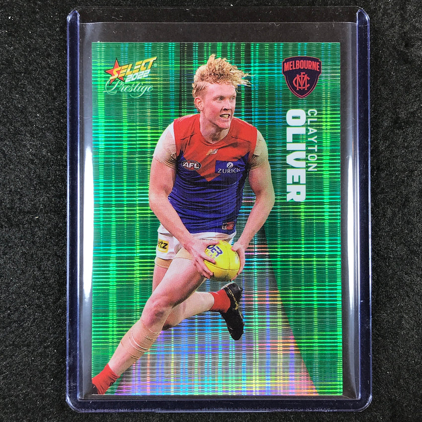 2022 Select AFL Prestige CLAYTON OLIVER Green 49/60 #97