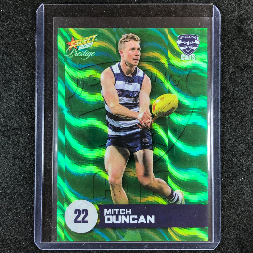 2021 Select AFL Prestige MITCH DUNCAN Green 34/60 #57