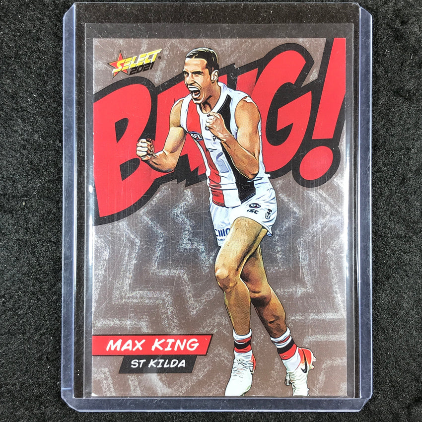 2021 Select AFL Footy Stars MAX KING Bang! 198/210 #BC117