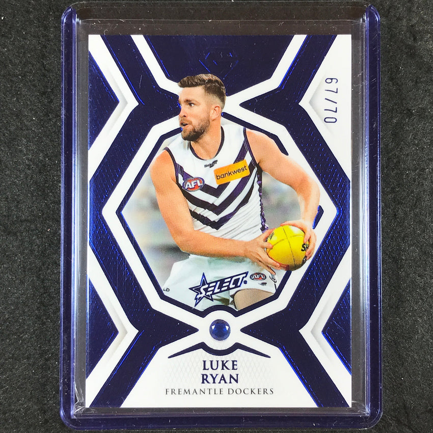 2023 Select AFL GEM LUKE RYAN Sapphire 67/70 #24