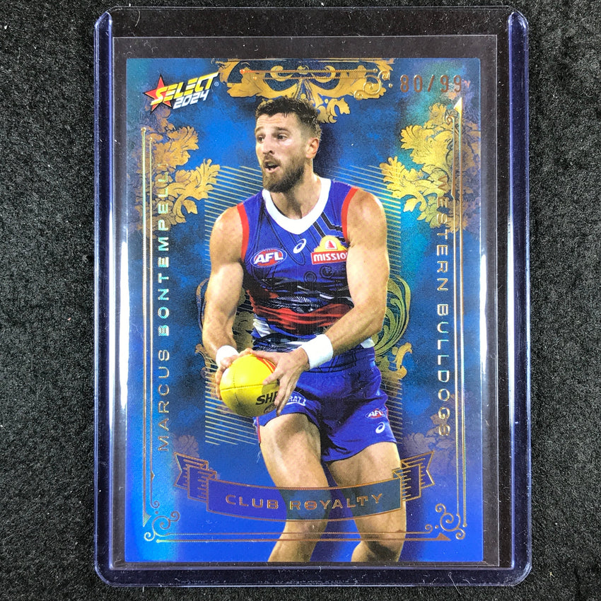 2024 Select AFL Footy Stars MARCUS BONTEMPELLI Club Royalty 80/99 #86