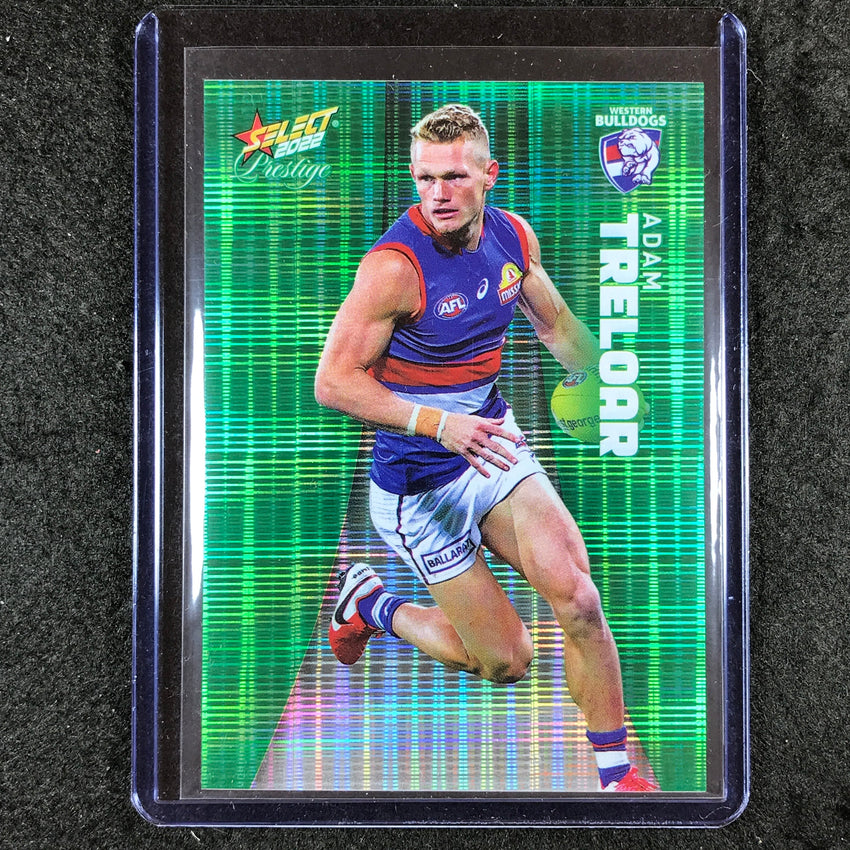 2022 Select AFL Prestige ADAM TRELOAR Green 7/60 #163