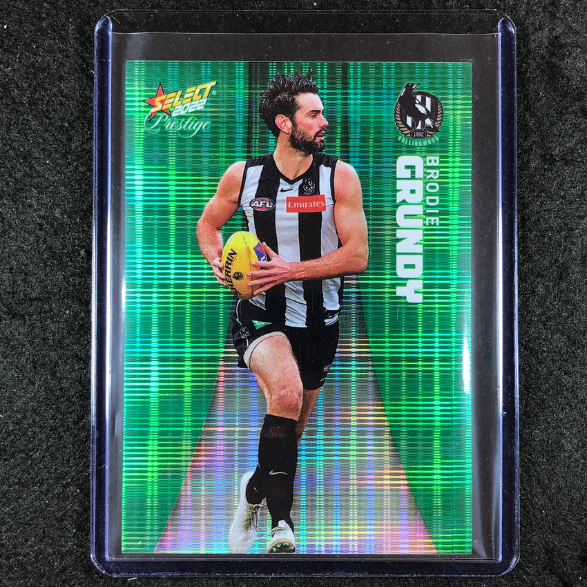 2022 Select AFL Prestige BRODIE GRUNDY Green 33/60 #33