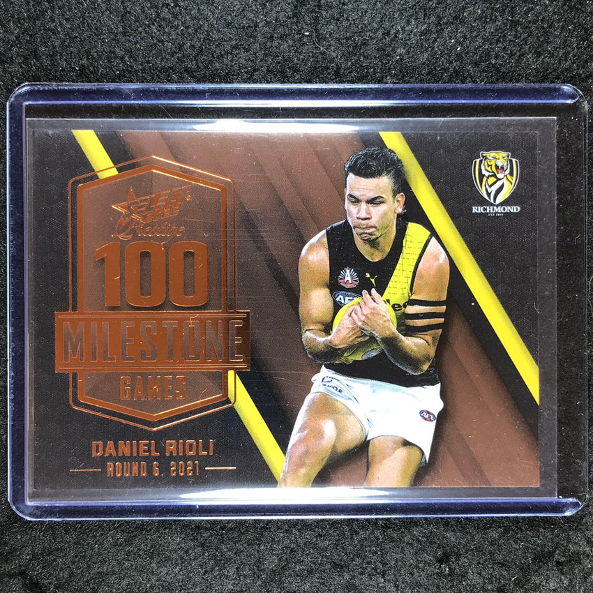 2022 Select AFL Footy Stars Prestige DANIEL RIOLI 100 Milestone Games 3/195 #66