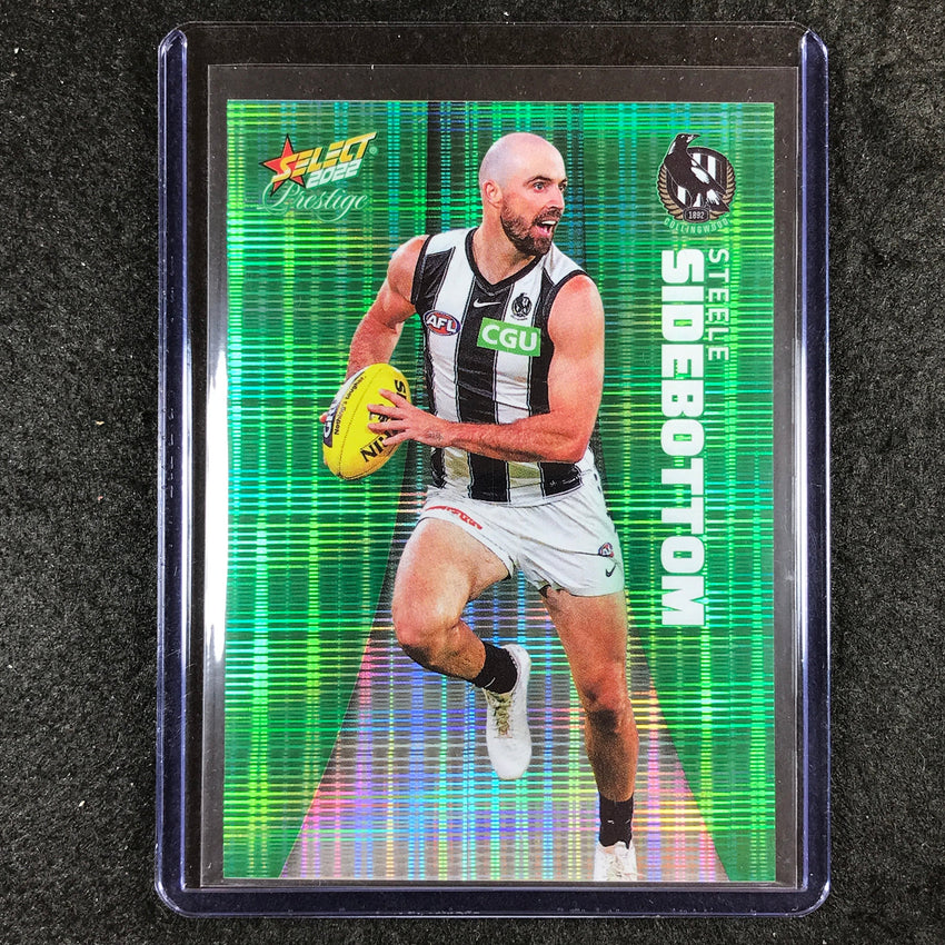 2022 Select AFL Prestige STEELE SIDEBOTTOM Green 57/60 #37