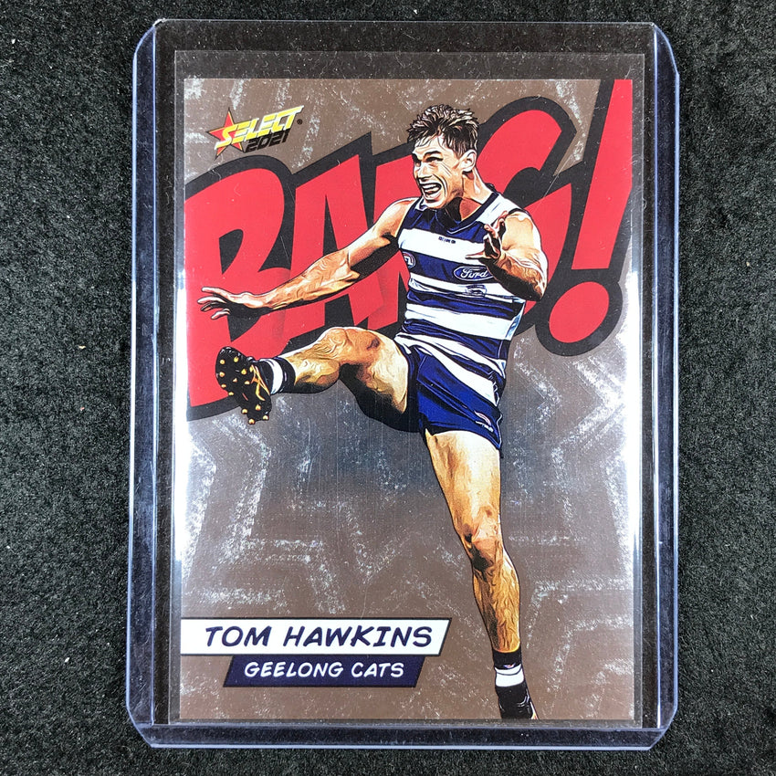 2021 Select AFL Footy Stars TOM HAWKINS Bang! 2/210 #51