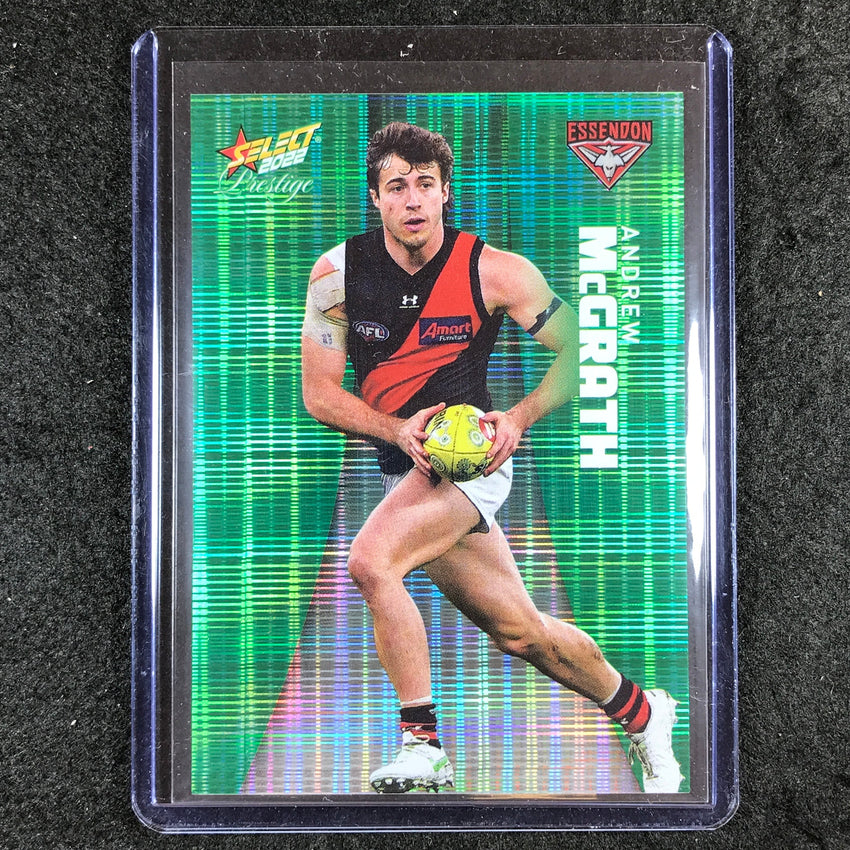 2022 Select AFL Prestige ANDREW MCGRATH Green 15/60 #42