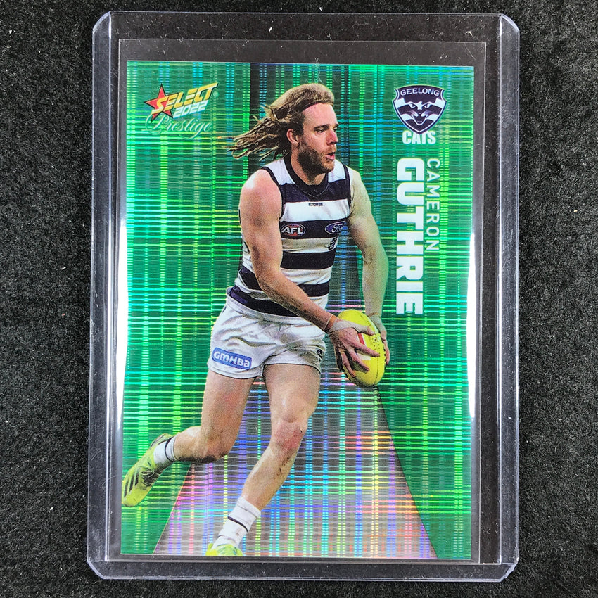 2022 Select AFL Prestige CAMERON GUTHRIE Green 2/60 #60