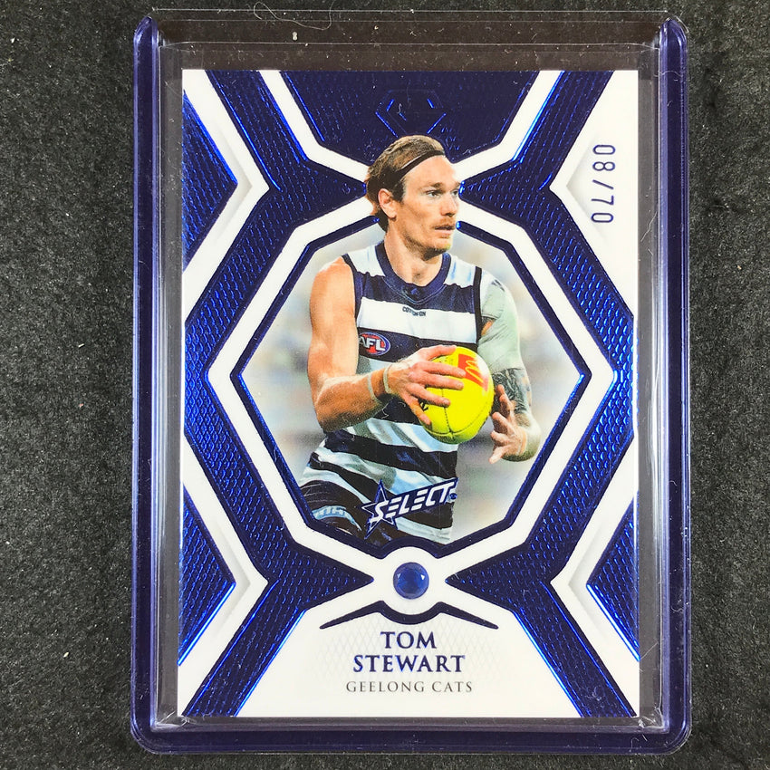 2023 Select AFL GEM TOM STEWART Sapphire 8/70 #28