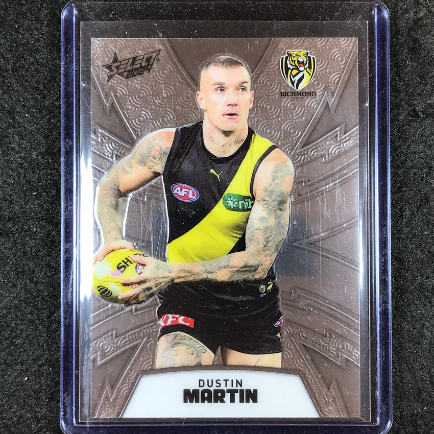 2024 Select AFL Footy Stars DUSTIN MARTIN Luminous Thunderbolt 178/299 #136