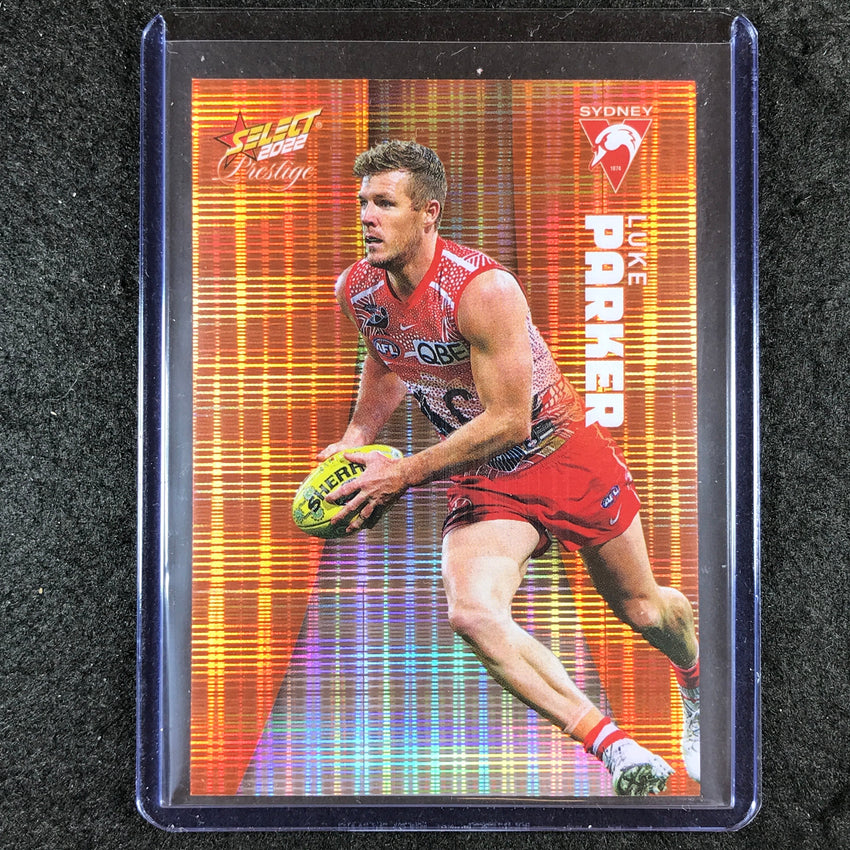 2022 Select AFL Footy Stars Prestige LUKE PARKER Orange 007/210 #144