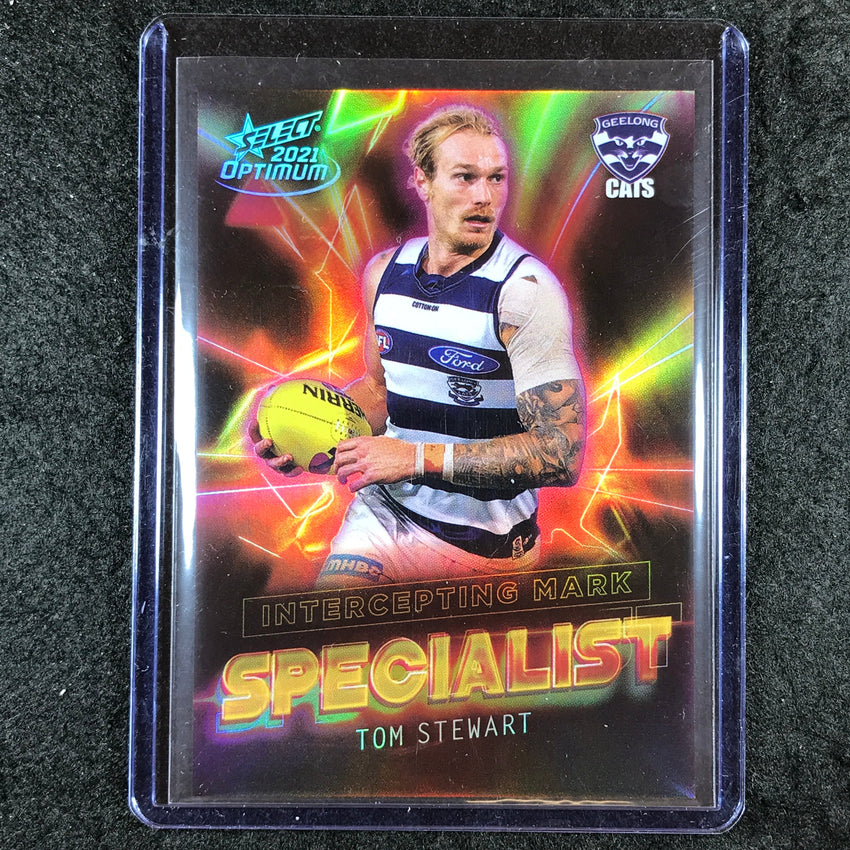 2021 Select AFL Optimum TOM STEWART Intercepting Mark Specialist 44/80 #40