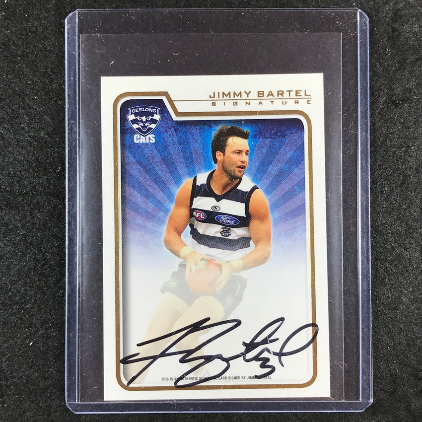 2010 Select AFL Herald Sun JIMMY BARTEL Signature Auto 131/800