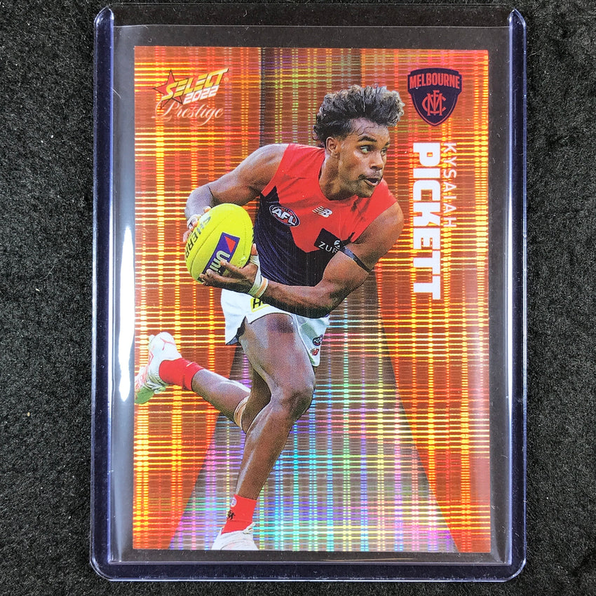2022 Select AFL Footy Stars Prestige KYSAIAH PICKETT Orange 006/210 #99