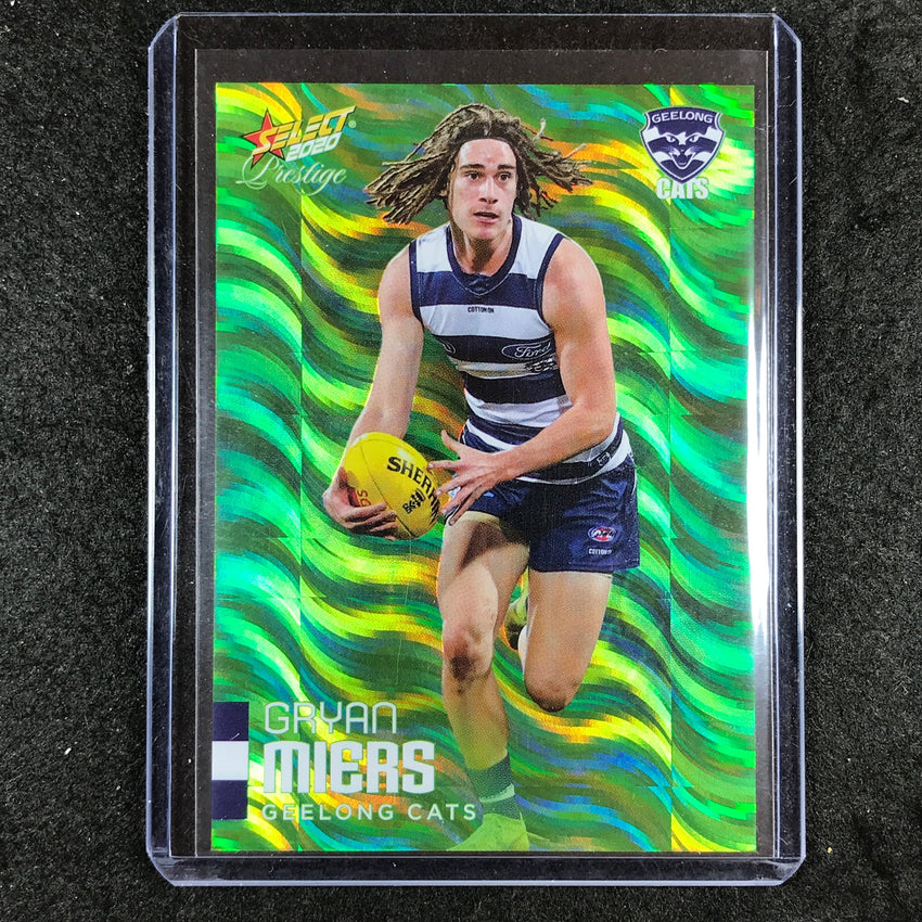 2020 Select AFL Prestige GRYAN MIERS Green 1/60 #73