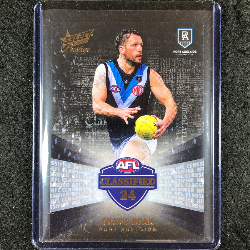 2022 Select AFL Prestige TRAVIS BOAK Classified 21/60 #24