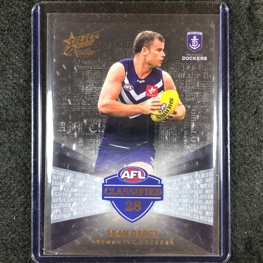2022 Select AFL Prestige SEAN DARCY Classified 1/60 #28