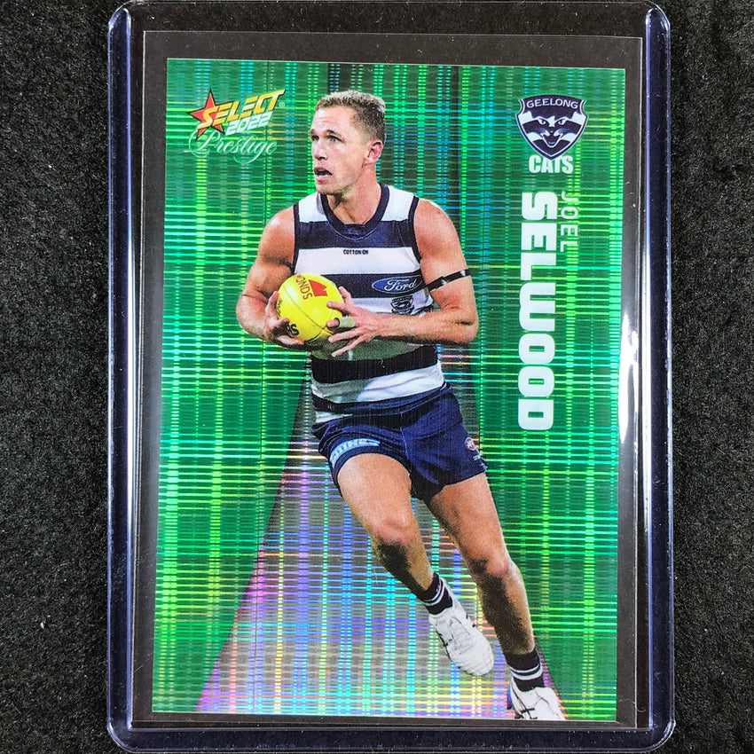 2022 Select AFL Prestige JOEL SELWOOD Green 14/60 #62