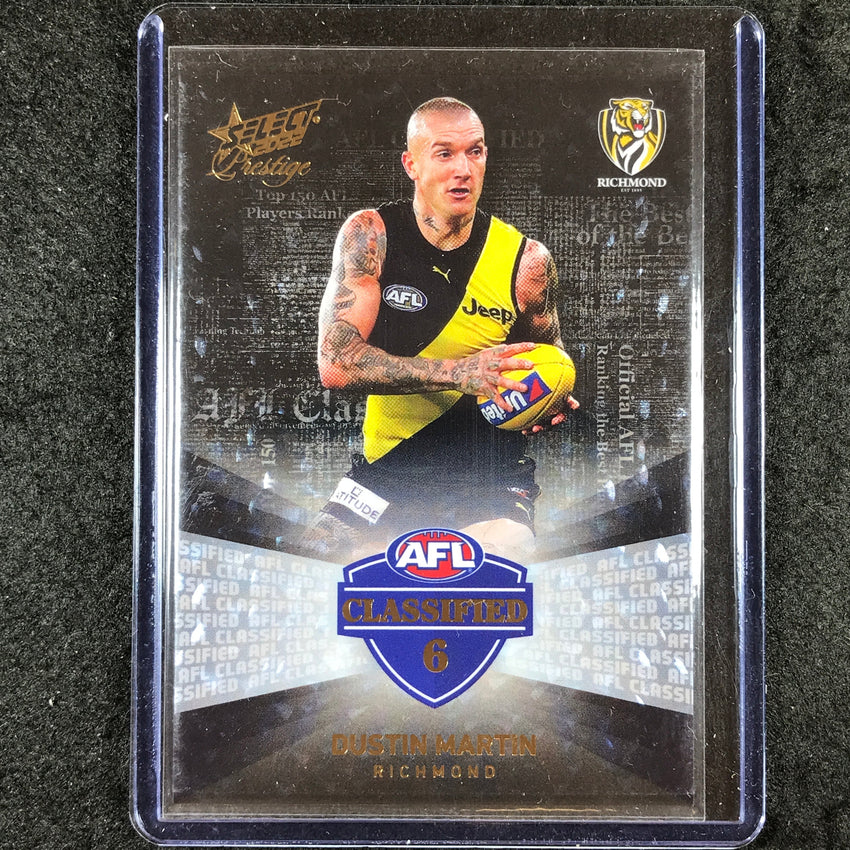 2022 Select AFL Prestige DUSTIN MARTIN Classified 24/60 #6