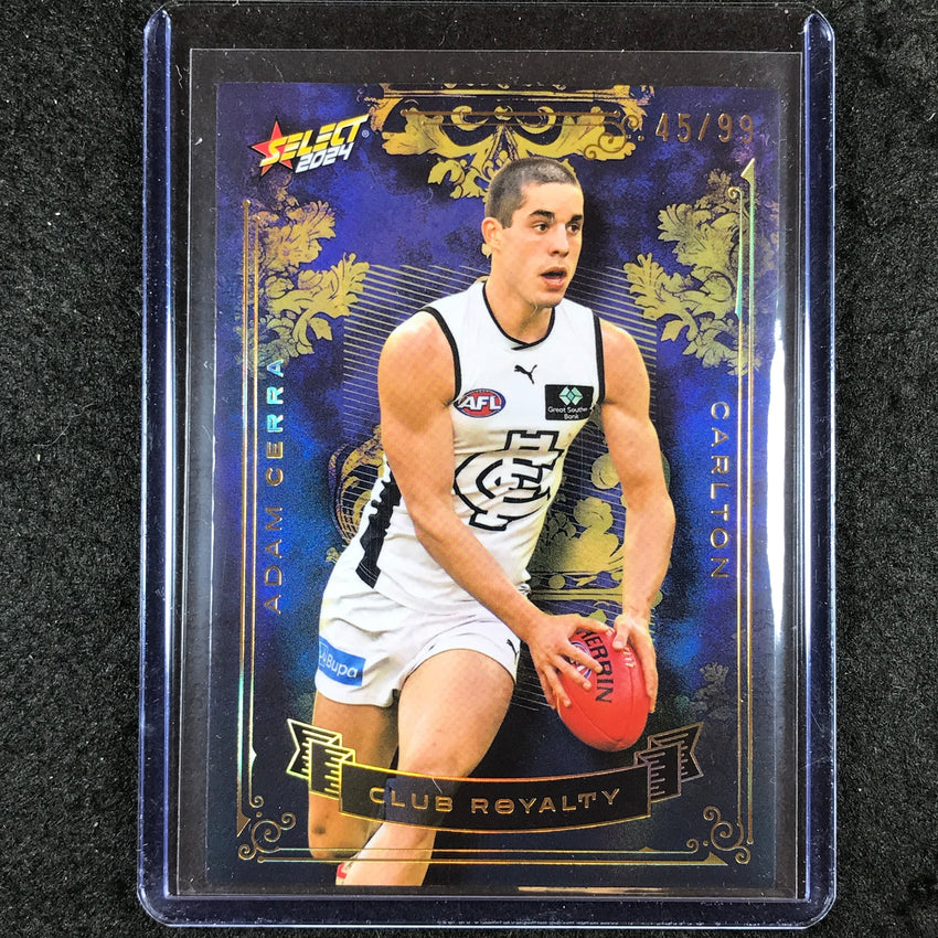 2024 Select AFL Footy Stars ADAM CERRA Club Royalty 45/99 #CR14
