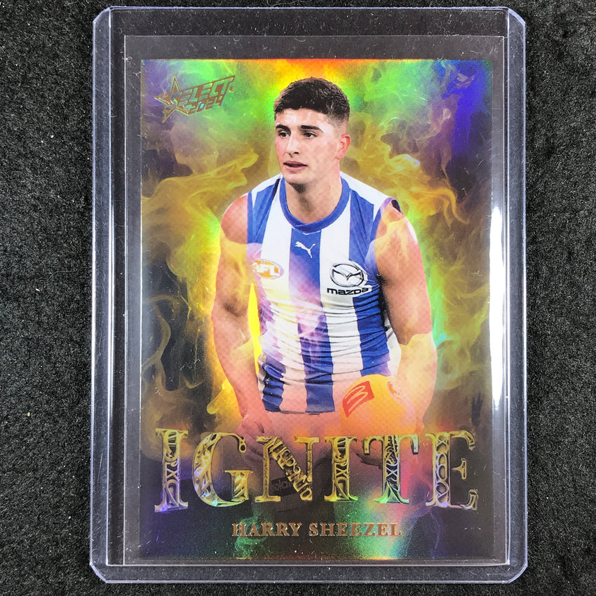 2024 Select AFL Footy Stars HARRY SHEEZEL Ignite Gold 044/125 #IGG47