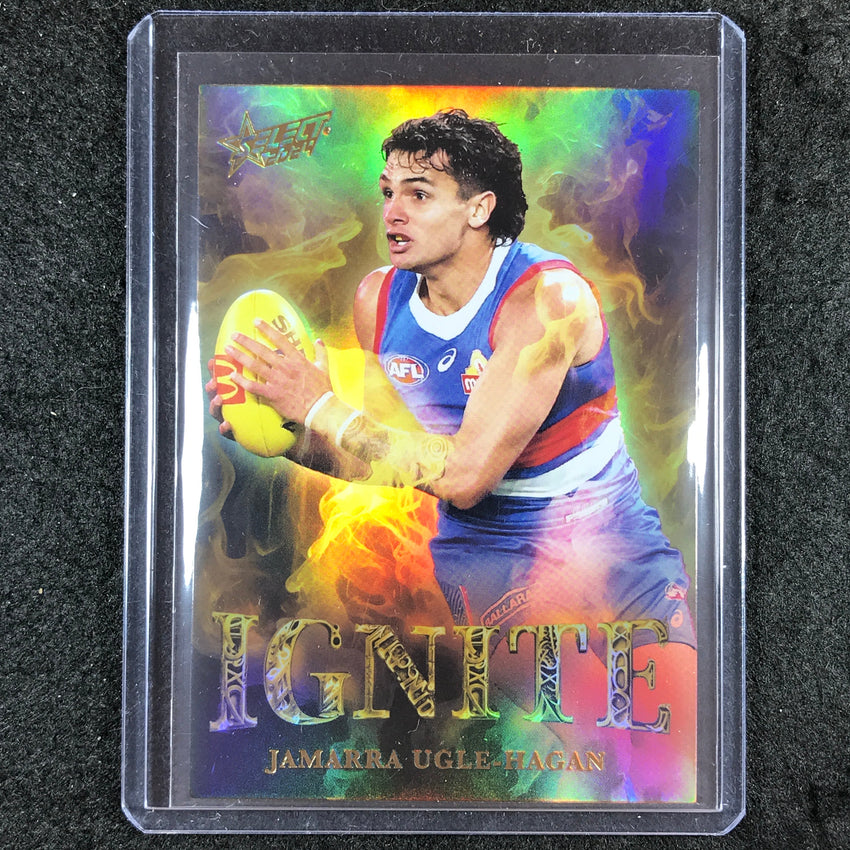 2024 Select AFL Footy Stars JAMARRA UGLE-HAGAN Ignite Gold 018/125 #IGG71