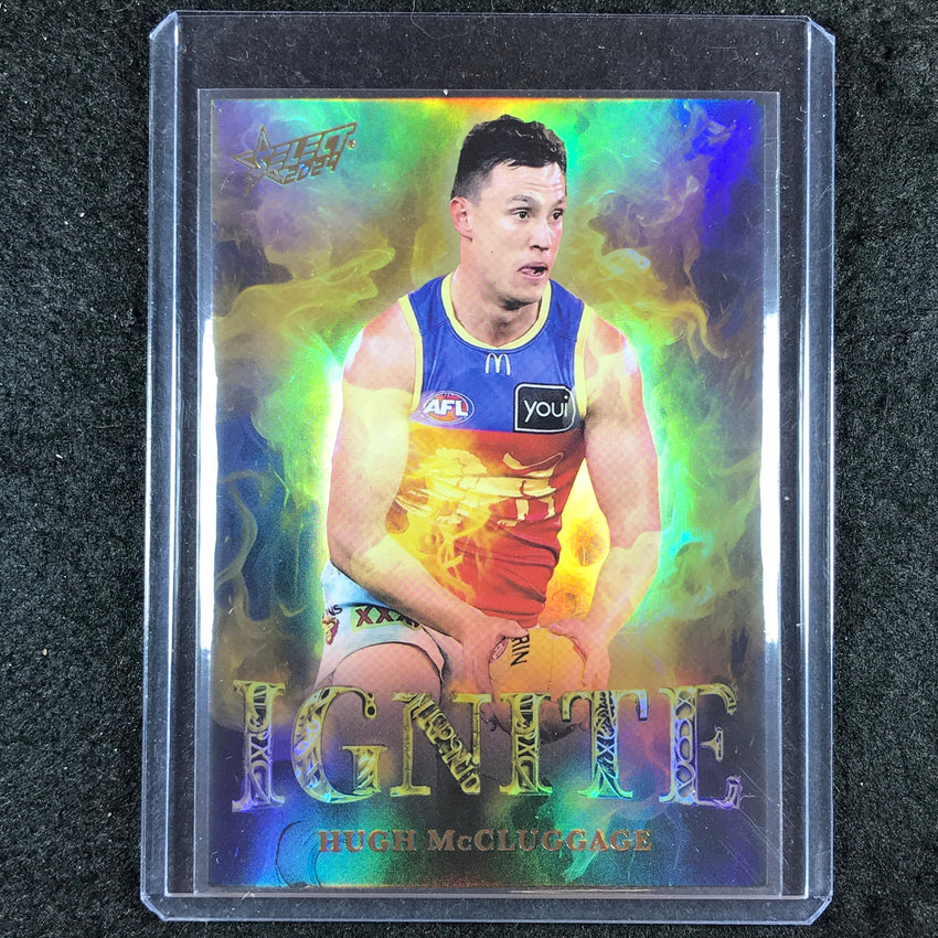 2024 Select AFL Footy Stars HUGH MCCLUGGAGE Ignite Gold 029/125 #IGG7