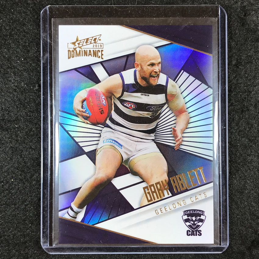 2019 Select AFL Dominance GARY ABLETT JR. Holographic Parallel 345/350 #HP78