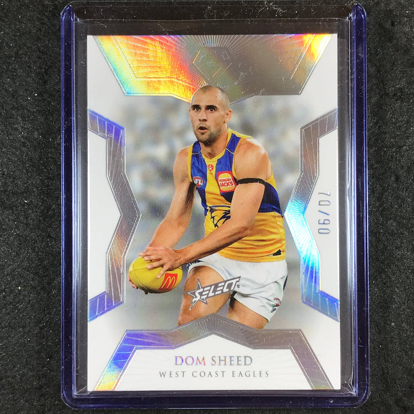 2023 Select AFL Gem DOM SHEED Base Silver 70/90 #G152