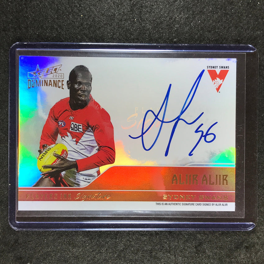 2020 Select AFL Dominance ALIIR ALIIR Players Ink Signature 016/175 #PIS16